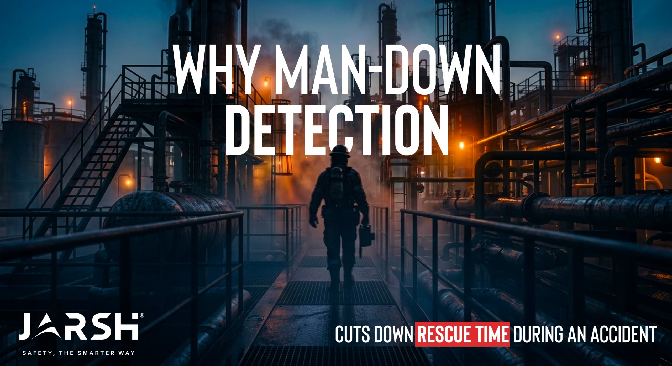 Chemical Plant Gas Leaks: Why Man-Down Detection Cuts Rescue Time