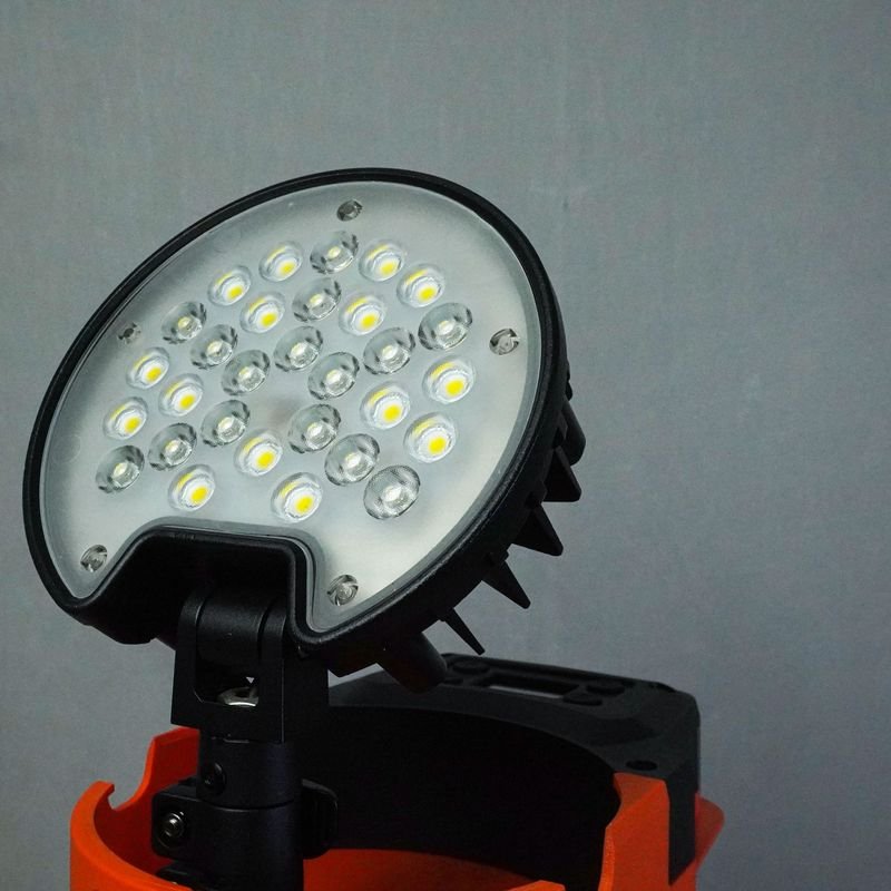 LED head of the 6 ft area light