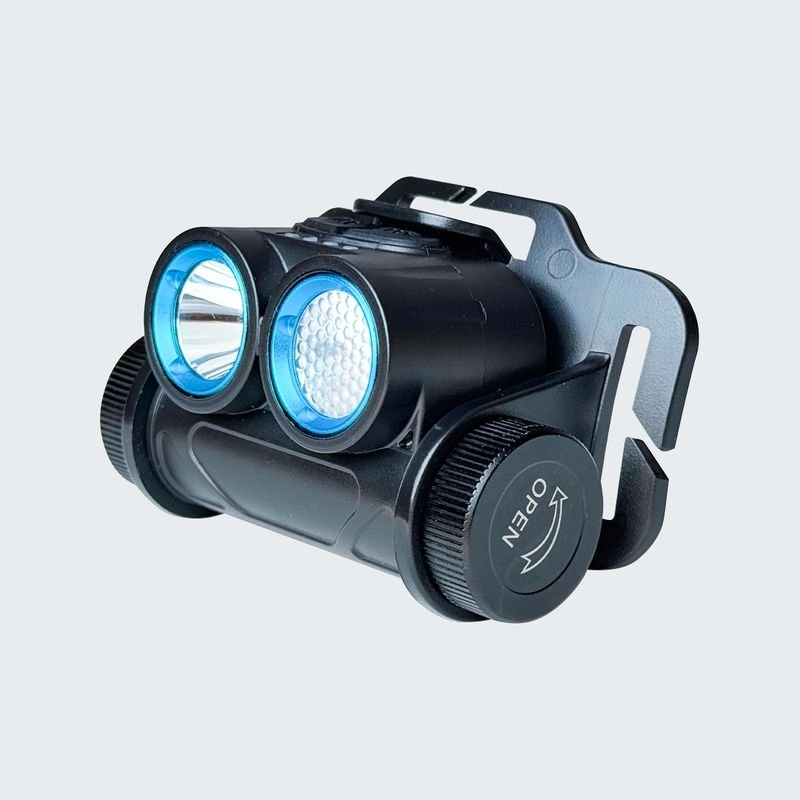 ATEX headlamp spot and flood heads
