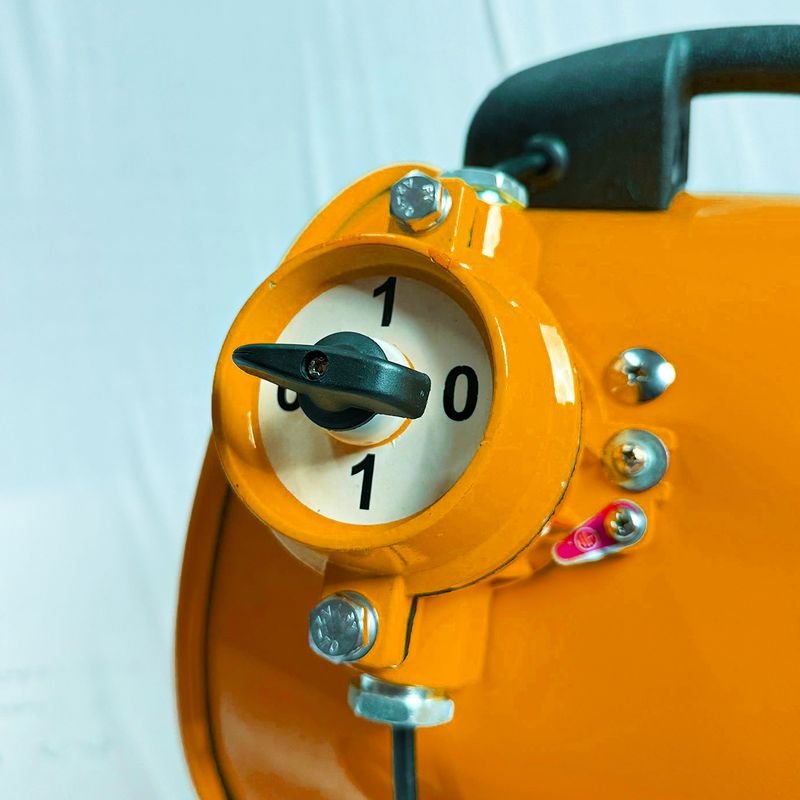 Explosion-protected rotary ON/OFF switch, 0 and 1 positions