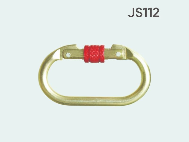 Jarsh Steel Screw Locking Carabiner JS112