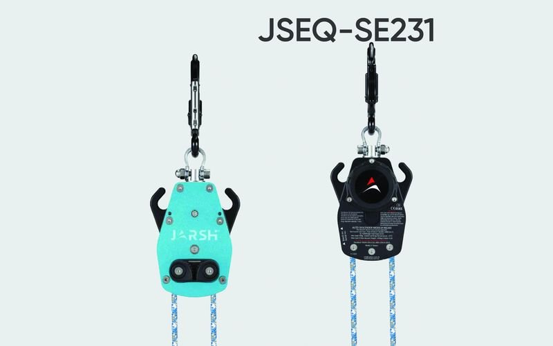 Jarsh AP07DP height-adjustable aluminium safety tripod