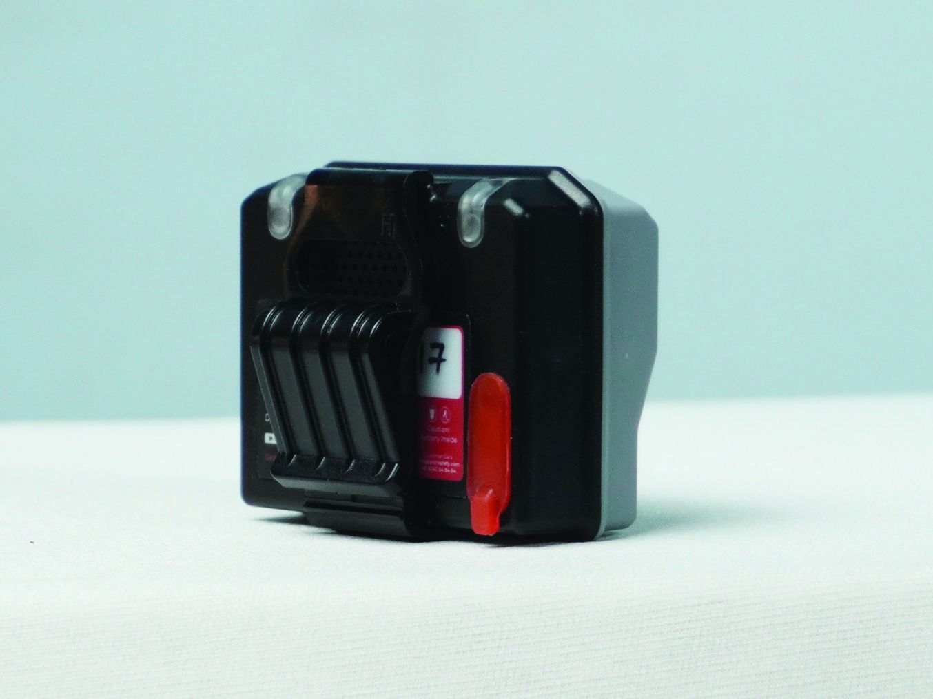 SmartVolt JSVR-DT side view showing the USB Type-C charging port