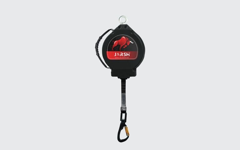 Jarsh SafeLine XR SX-FAW retractable fall arrester block with webbing lifeline and locking hook